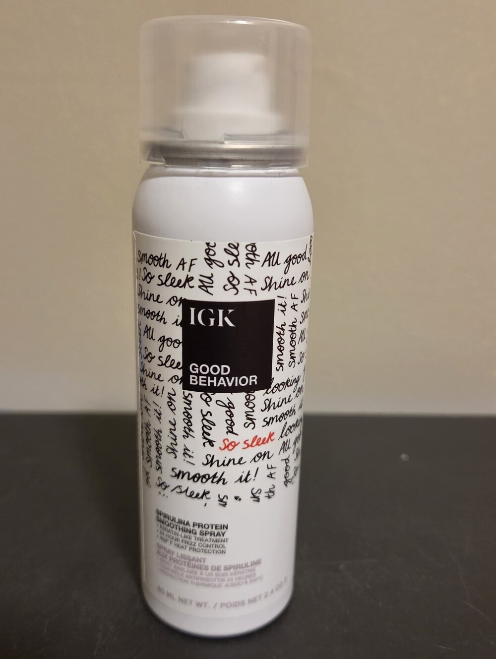 IGK Good Behavior Smoothing Spray - White